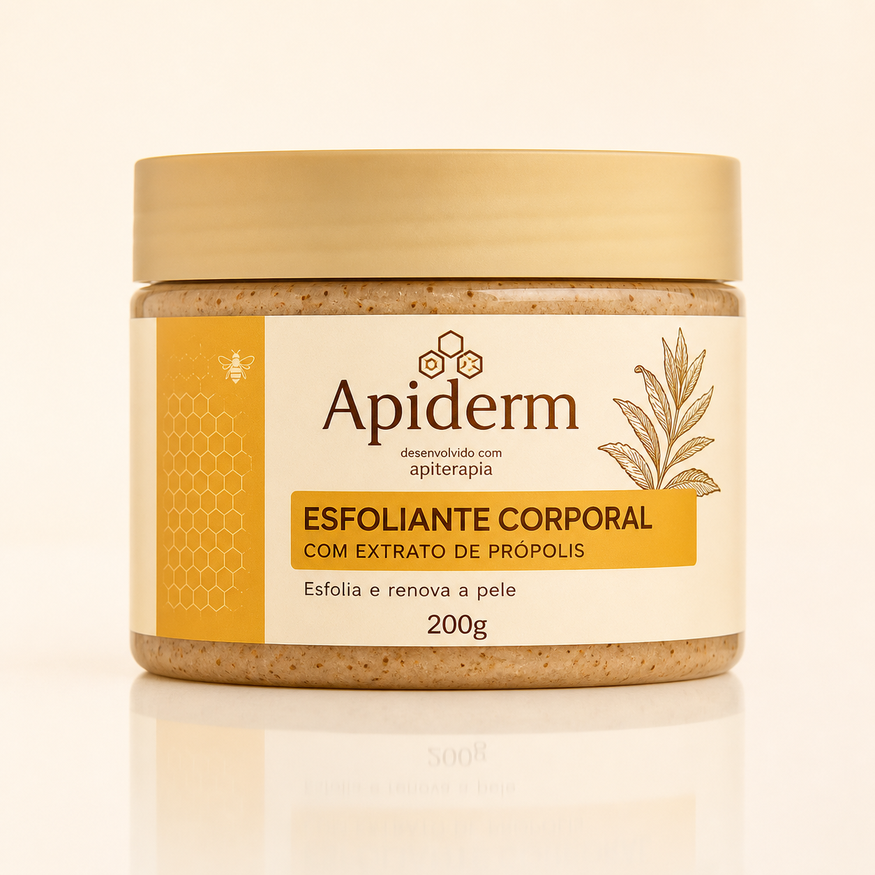 Esfoliante da marca Apiderm