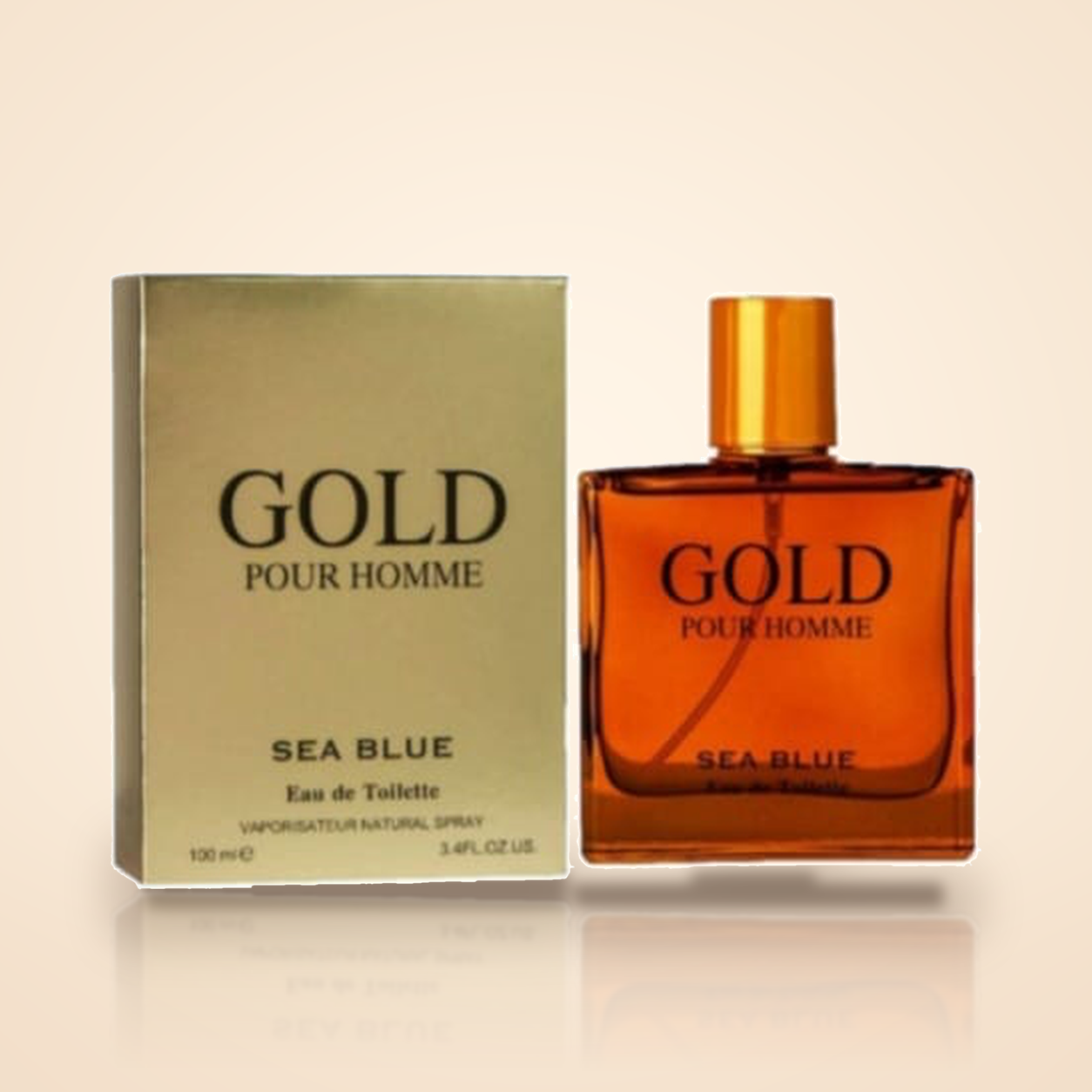 Gold Pour Homme Eau de Toilette da marca Sea Blue