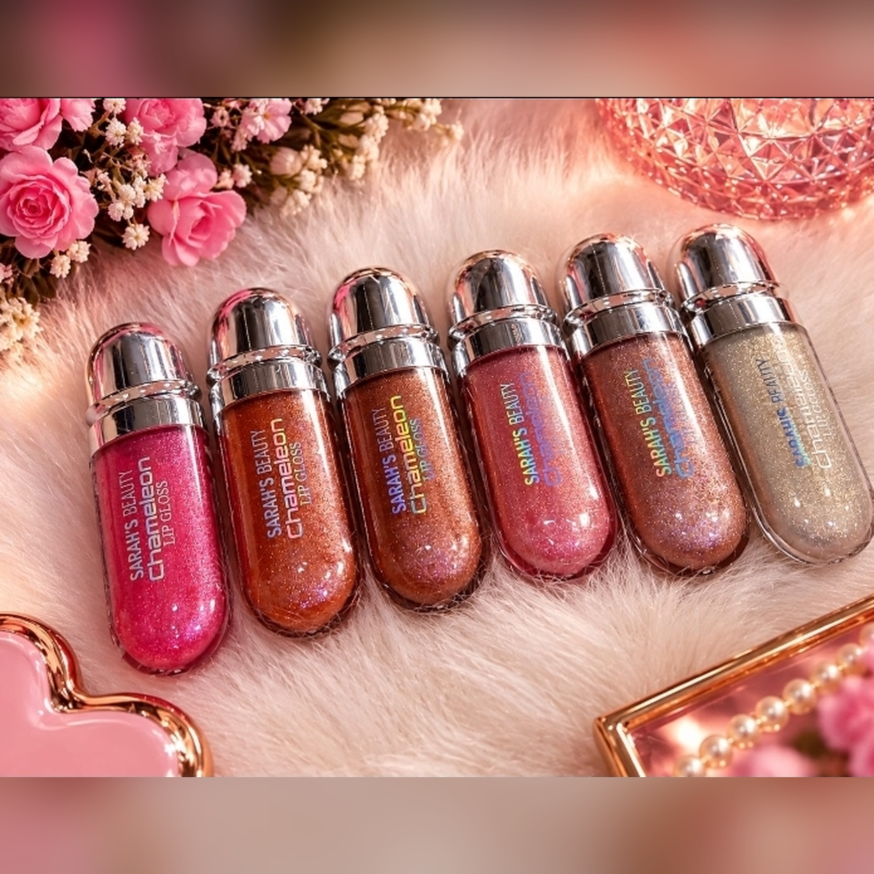 Lip Gloss Chameleon da marca Sarah's Beauty