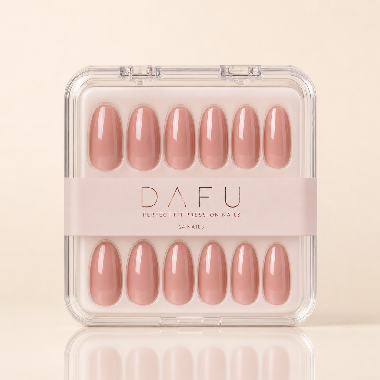 Unha postiça da marca Dafu
